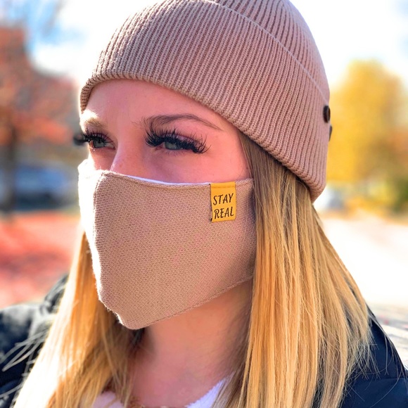 Knit Hat and Mask Set - Picture 3 of 3